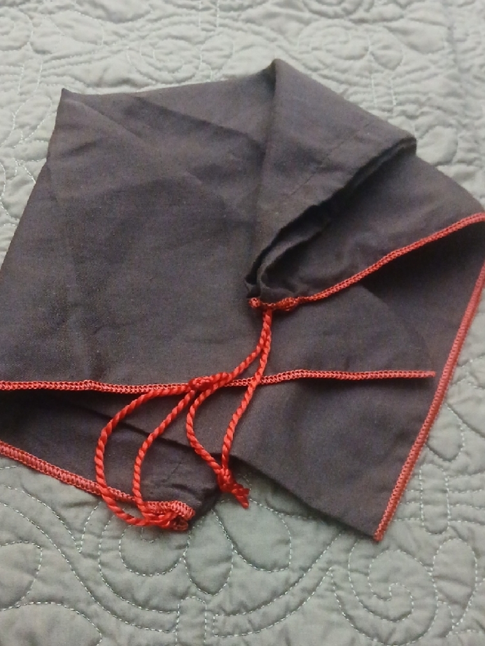Coach Brown Logo Drawstring Dust Bag - Picture 5 of 6